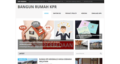 Desktop Screenshot of bangunrumahkpr.com